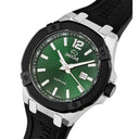 Swiss watch jaguar diplomatic for men, green.