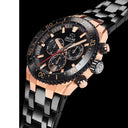 Black men's watch jaguar ceramic.