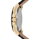 Jaguar men's black acamar leather watch bracelet