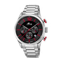 Lotus men's blue chrono stainless steel watch bracelet