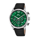 Lotus men's blue chrono leather watch bracelet