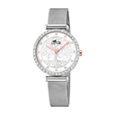 Lotus women's white stainless steel watch bracelet