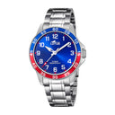 Lotus kids's blue junior collection stainless steel watch bracelet