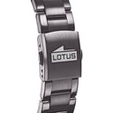 Lotus men's grey connected stainless steel