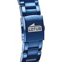Lotus men's blue connected stainless steel