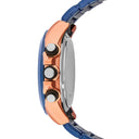 Lotus men's blue connected stainless steel