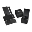 Lotus men's black 316l stainless steel watch bracelet