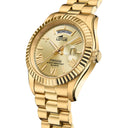 Lotus men's clear stainless steel watch bracelet