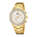 Lotus women's grey gold 316l stainless steel watch bracelet