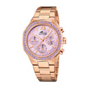 Lotus women's purple 316l stainless steel watch bracelet