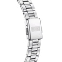 Lotus women's grey silver stainless steel watch bracelet