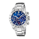 Lotus men's blue 316l stainless steel watch bracelet