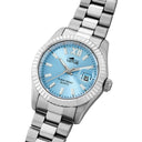 Women's lotus freedom watch with blue dial