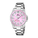 Lotus women's pink trendy stainless steel watch bracelet
