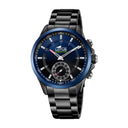 Lotus men's black watch
