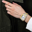 Lotus women's white stainless steel watch bracelet