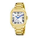 Lotus women's white stainless steel watch bracelet