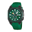 Lotus men's blue chrono rubber watch bracelet