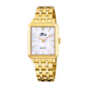 Lotus women's beige stainless steel watch bracelet