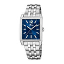 Lotus men's silver stainless steel watch bracelet