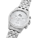 Lotus men's white chrono stainless steel watch bracelet