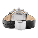 Lotus men's white chrono leather watch bracelet