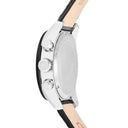 Lotus men's white chrono leather watch bracelet