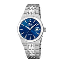 Lotus men's silver automatic stainless steel watch bracelet