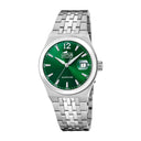 Lotus men's silver automatic stainless steel watch bracelet