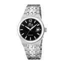 Lotus men's silver automatic stainless steel watch bracelet