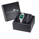 Lotus 2gether women’s watch  with green dial and steel bracelet