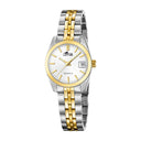 Lotus old money women's watch  with silver dial and two-tone bracelet