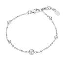 Lotus women's white 2gether stainless steel watch bracelet