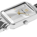 ARIANE Silver Ladies Watch Silver Dial Silver Steel Strap 12 MM