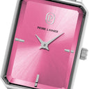 ARIANE Silver Ladies Watch Pink Dial Silver Steel Strap 12 MM
