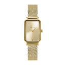 ARIANE Ladies Watch Gold Dial Gold Milanese Steel Bracelet 12 MM