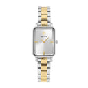 ARIANE Silver Ladies Watch Silver Dial Two-tone Steel Strap 12 MM