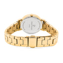 MULTIPLES Ladies Watch White Dial White Leather Strap