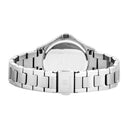 METROPOLITAIN Silver Ladies Watch Green Dial Silver Steel Strap 16 MM