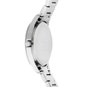 METROPOLITAIN Silver Ladies Watch Green Dial Silver Steel Strap 16 MM
