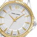 METROPOLITAIN Silver Ladies Watch Silver Dial Two-tone Steel Strap 16 MM