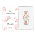 EOLIA Women's Watch Grey Dial Milanese Steel Bracelet Pink Gold