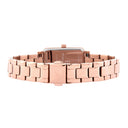ARIANE Doré-rose Ladies' Watch Chocolate Dial Gold-Pink Steel Strap 12 MM