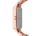 ARIANE Doré-rose Ladies' Watch Chocolate Dial Gold-Pink Steel Strap 12 MM