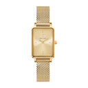 ARIANE Ladies Watch Silver Dial Pink Leather Strap