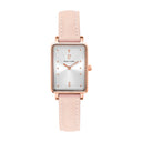 ARIANE Ladies Watch Silver Dial Pink Leather Strap