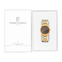 ROXANE Women's Watch Grey Dial Gold Steel Strap