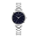 CHOUQUETTE Silver Ladies Watch Blue Dial Silver Steel Strap 12 MM