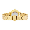 CHOUQUETTE Doré Ladies Watch Blue Dial Gold Steel Strap 12 MM