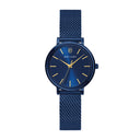 ESSENTIAL Blue Ladies Watch Blue Dial Blue Milanese Steel Band 14 MM